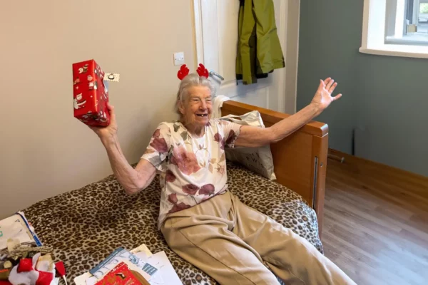 Christmas Day Fun at Priory Court!