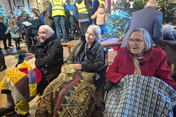 Heffle Court visit the Festival of Christmas Trees