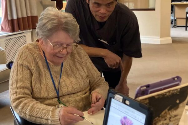A splash of creativity at Coxhill Manor