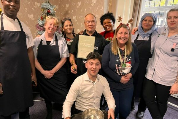 Hulcott kitchen assistant celebrates Christmas Day milestone