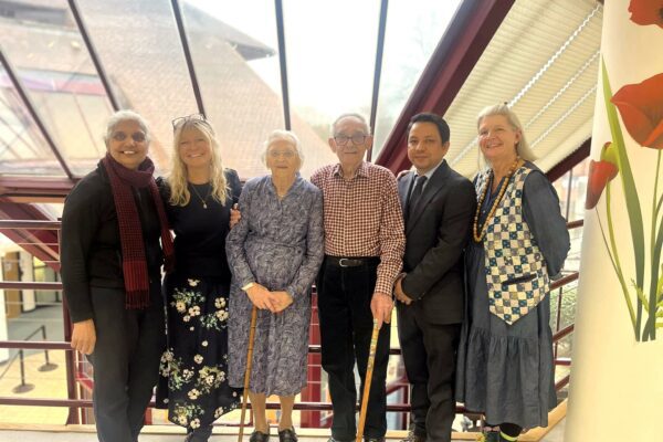 Coxhill couple enjoy Afternoon Tea with the Mayor