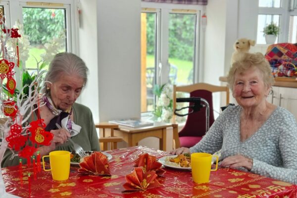 Oaklands House Care Centre welcomed in the Chinese New Year
