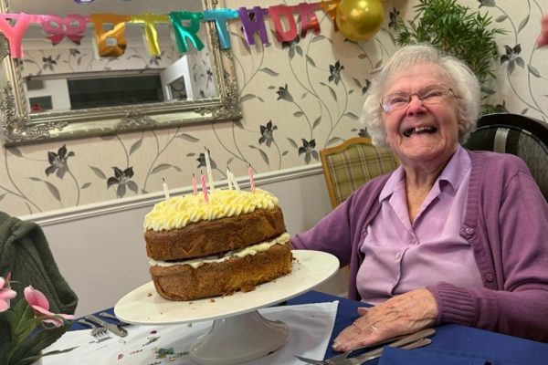 Southlands Place celebrates Joan’s 99th birthday