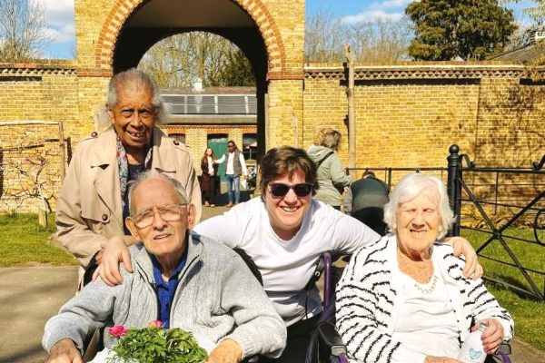 A sunny day out for Brook House residents