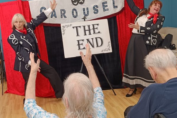 Carousel Theatre’s Lively Performance of “Not So Old Time Music Hall” Enchants Steep House Residents