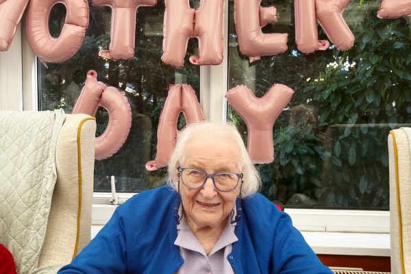 Sunshine and Singing at Southborough Nursing Home on Mother’s Day