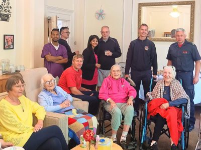 Southborough Nursing Home Celebrate International Firefighters Day