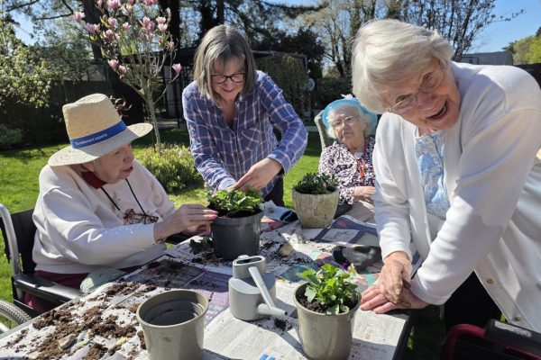 Abbeycrest creates sensory garden for Aria in Bloom