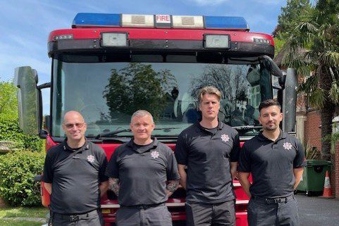 Garth House celebrates International Firefighters’ Day
