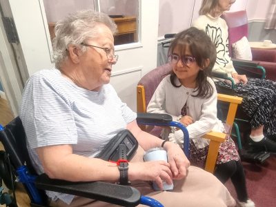 Ahmadiyya Muslim Community join Priory Court for Coffee Morning