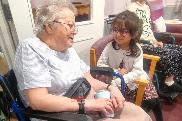 Ahmadiyya Muslim Community join Priory Court for Coffee Morning