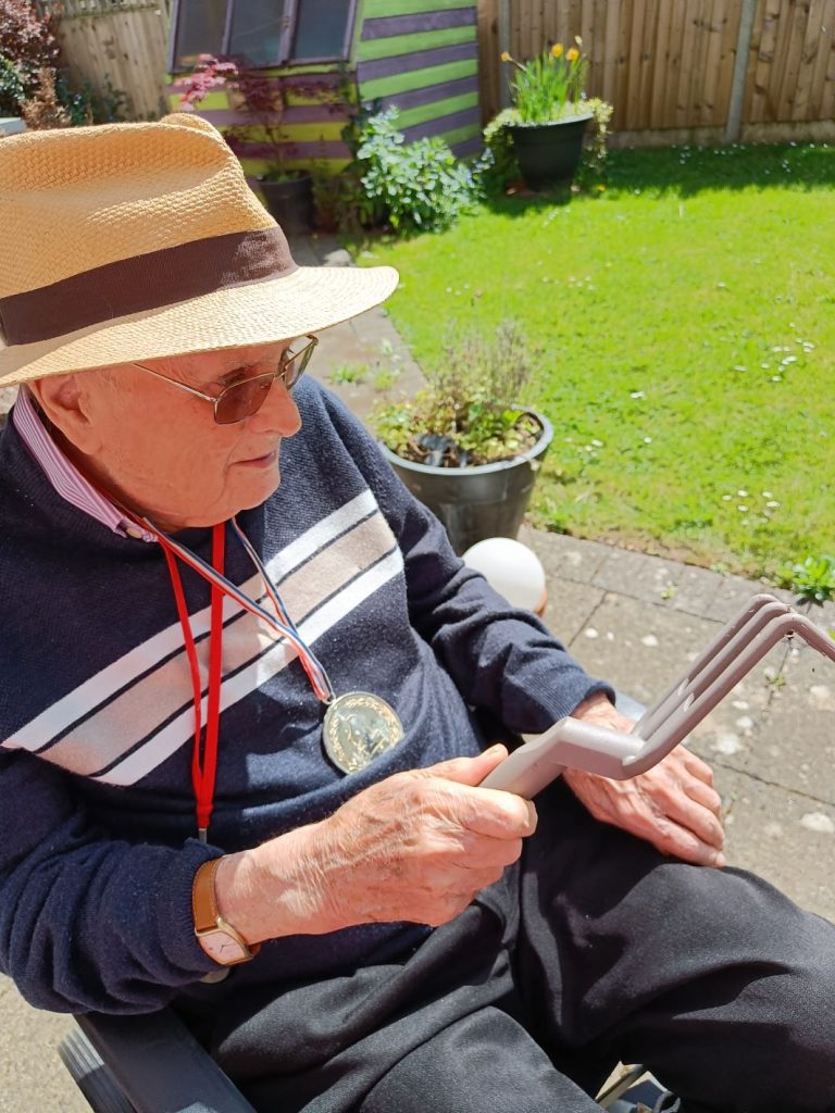 Holmwood residents Aria in bloom