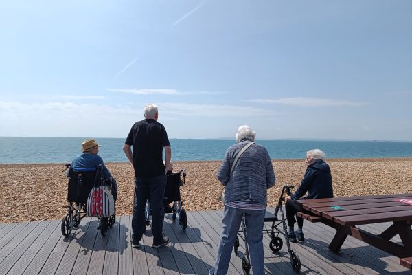 Chestnut View Residents Enjoy a Refreshing Trip to Hayling Island
