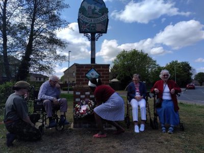 Rendlesham mark VE Day 80th Anniversary