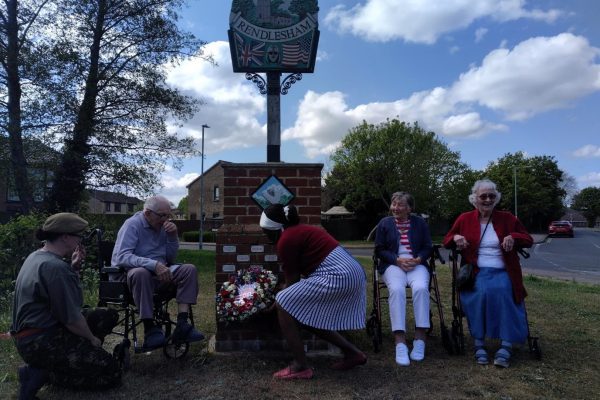 Rendlesham mark VE Day 80th Anniversary