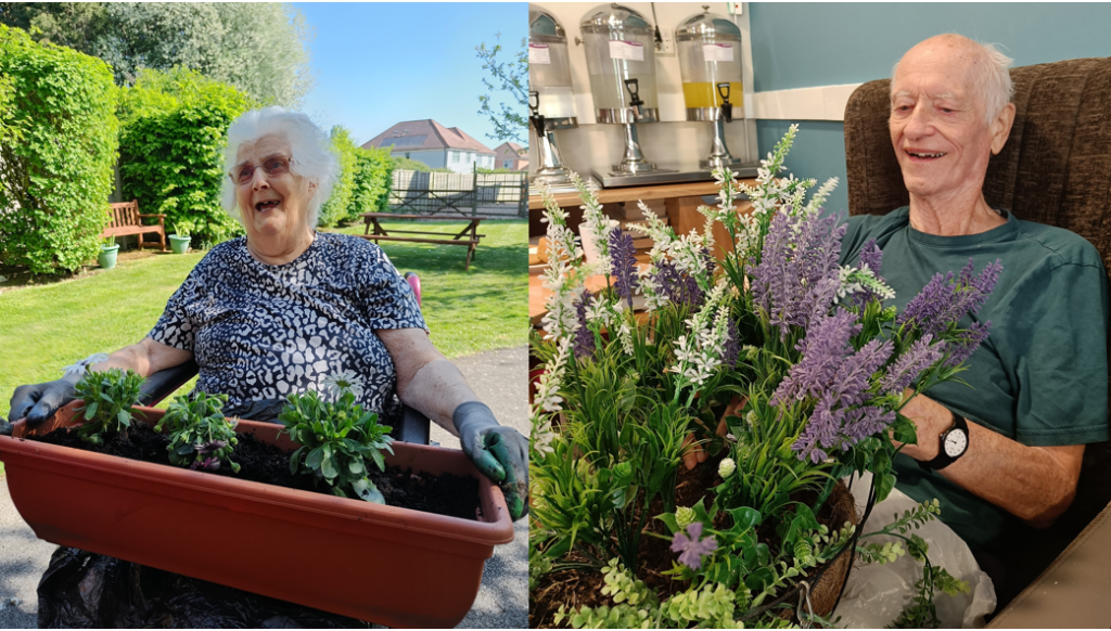 Springtime gardening at Kings Lodge