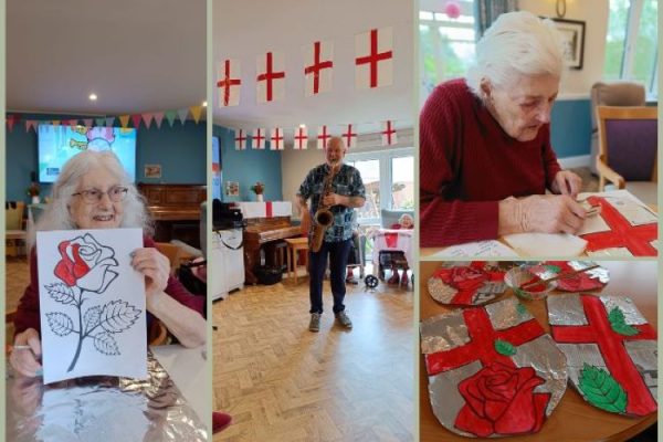 Crafty St George’s Day at Stowford House