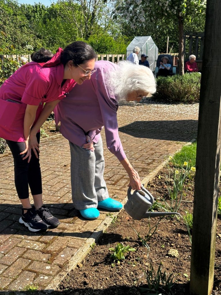 Stowford House Aria in Bloom Resident and wellbeing lead