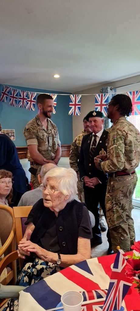 Stowford House VE Day visit