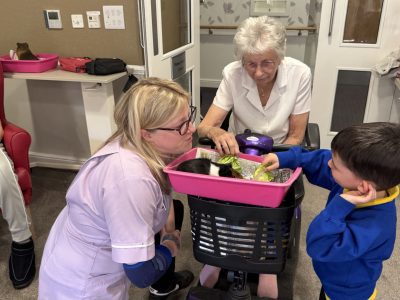 Ivy Court Welcome Local Children and Petting Farm for Intergenerational Week