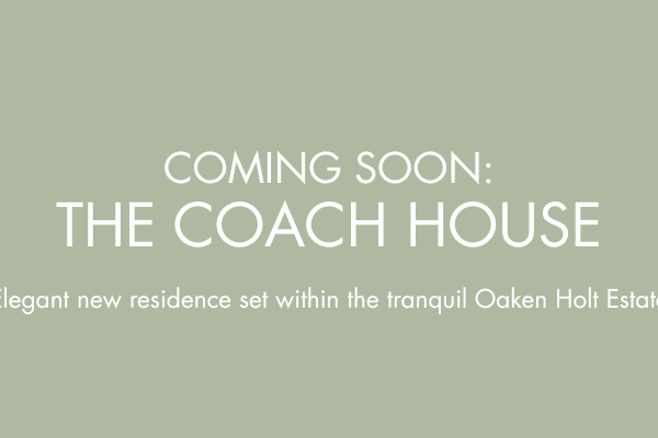 Coming this summer: The Coach House at Oaken Holt Estate