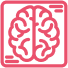 Brain Scan pink icon