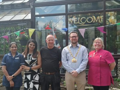Steep House Receive a Visit From Petersfield’s New Mayor