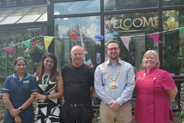 Steep House Receive a Visit From Petersfield’s New Mayor