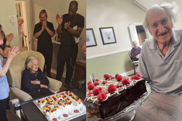 Double birthday celebrations at Galsworthy House
