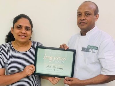 Deputy Chef celebrates 15 years at Kings Lodge