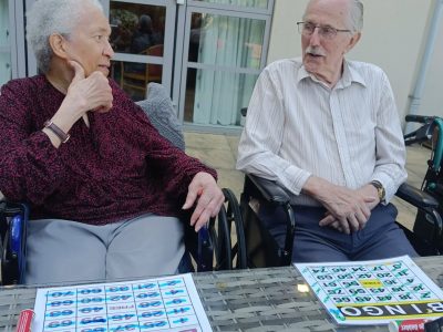 Friendship in Full Bloom at Albany Lodge Nursing Home
