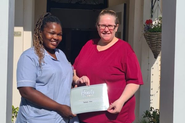 East Hill House Colleague Recognised with Award