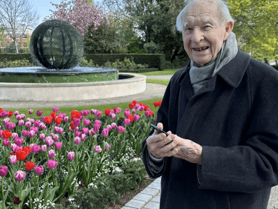 Resident at Galsworthy House celebrates 100th birthday