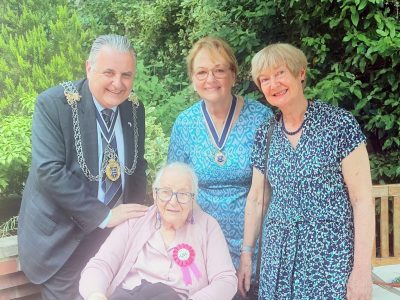 Southborough Nursing Home Celebrate 99th Birthday and Welcome the Mayor