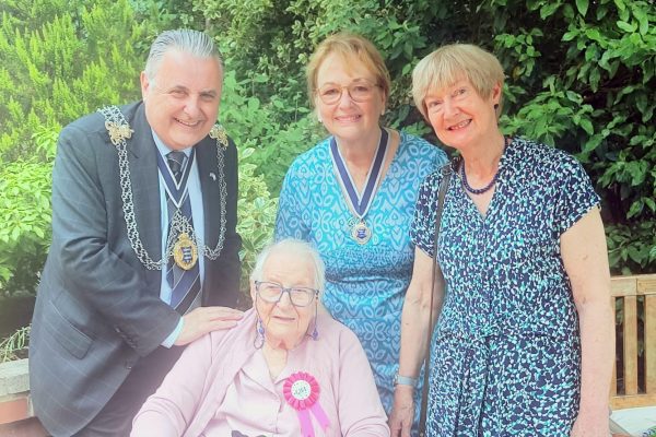 Southborough Nursing Home Celebrate 99th Birthday and Welcome the Mayor