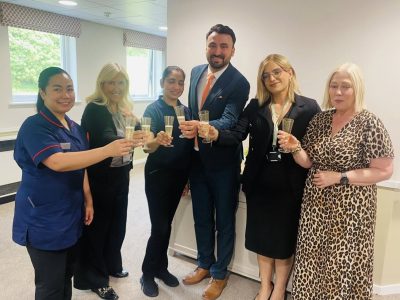 Heffle Court celebrates refurbished lounge