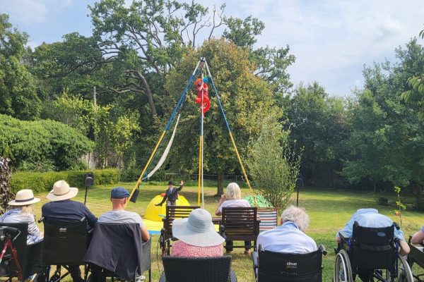 The Dot Collective visits Walstead Place