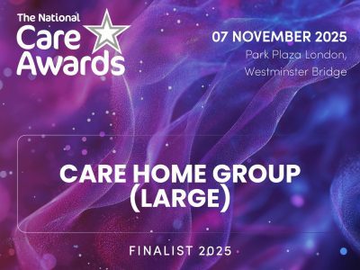 We’re Finalists at the National Care Awards 2025!