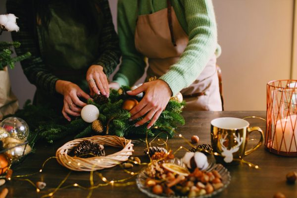 Christmas Wreath-Making Evening