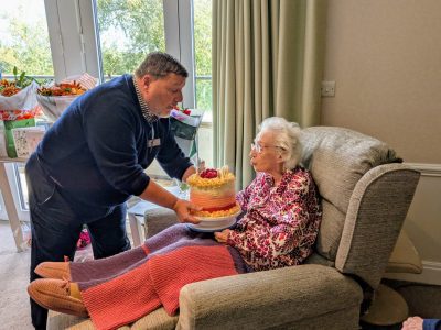 L’Hermitage Care Centre resident celebrates 100th birthday