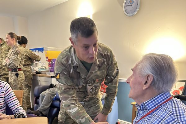 Stowford House Honours The Fallen on Remembrance Day