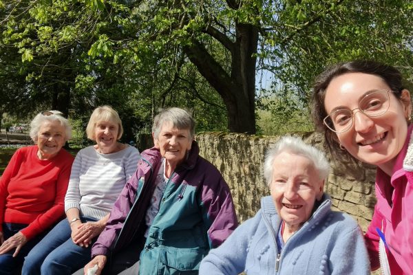 Stowford House Residents Visit Abbey Meadow in Abingdon